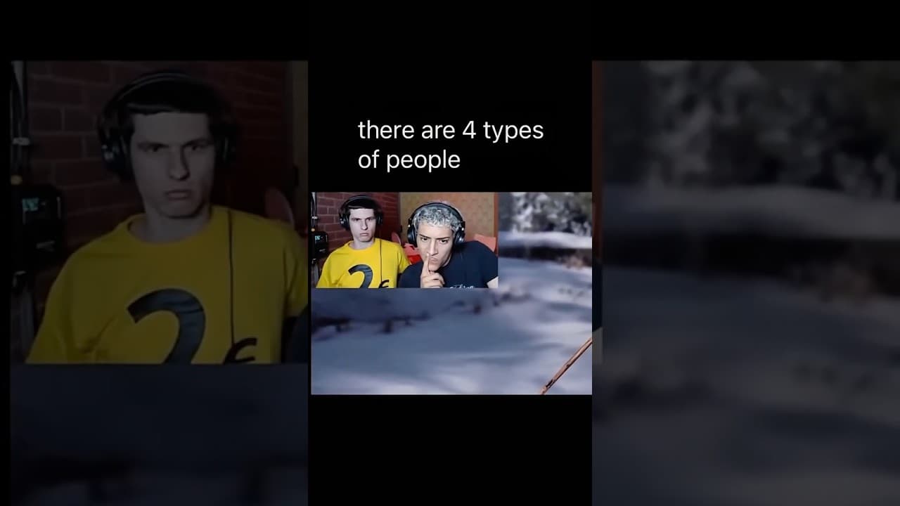 there are 4 types of people