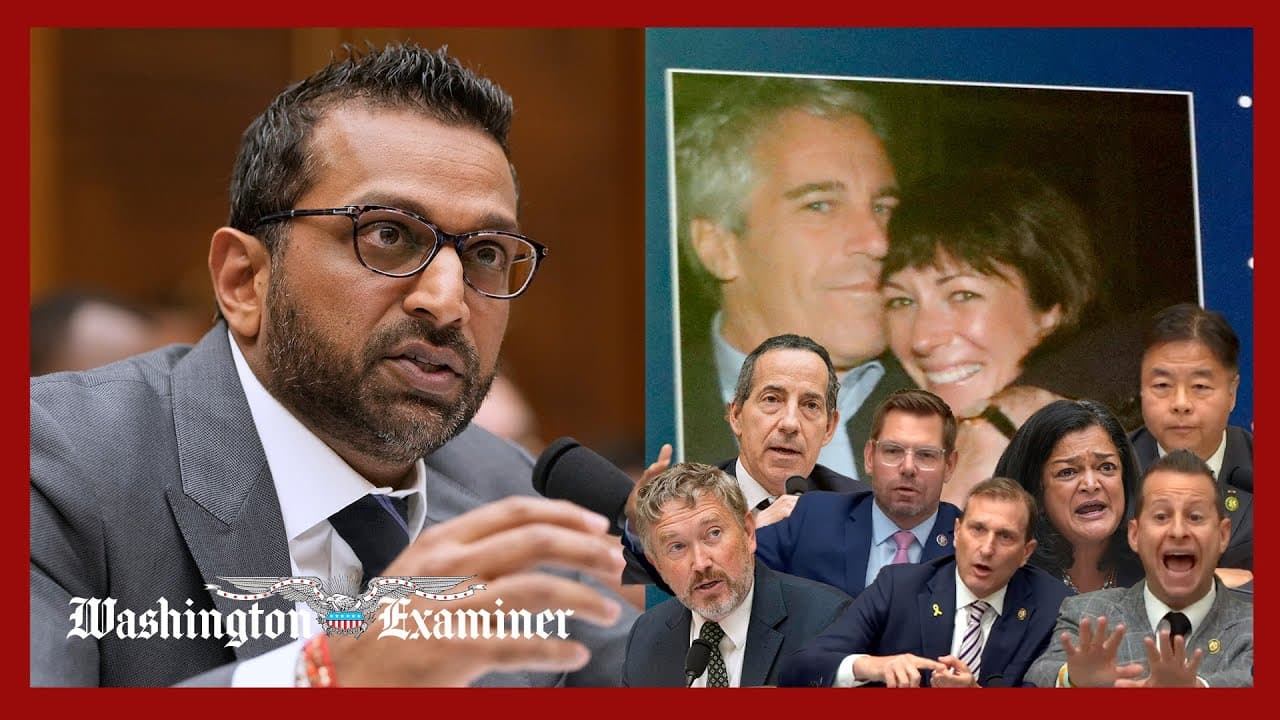 Tense moments about Epstein files during Kash Patel hearing