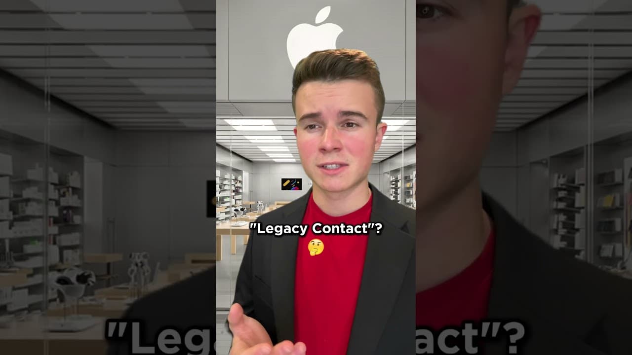 Apple Legacy Contact Hack!📱🤯 #apple #iphone #appleproducts