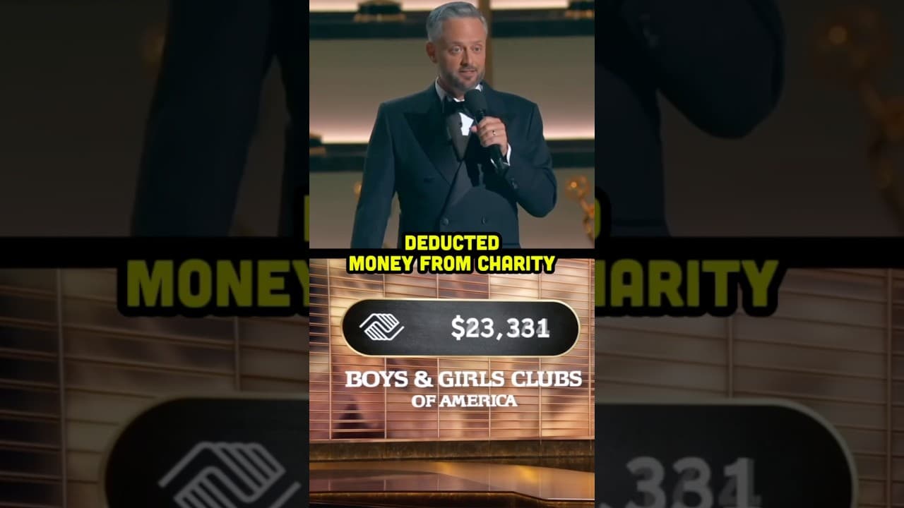 Nate Bargatze’s Genius Way to Keep Speeches SHORT at the Emmys 😳🤣