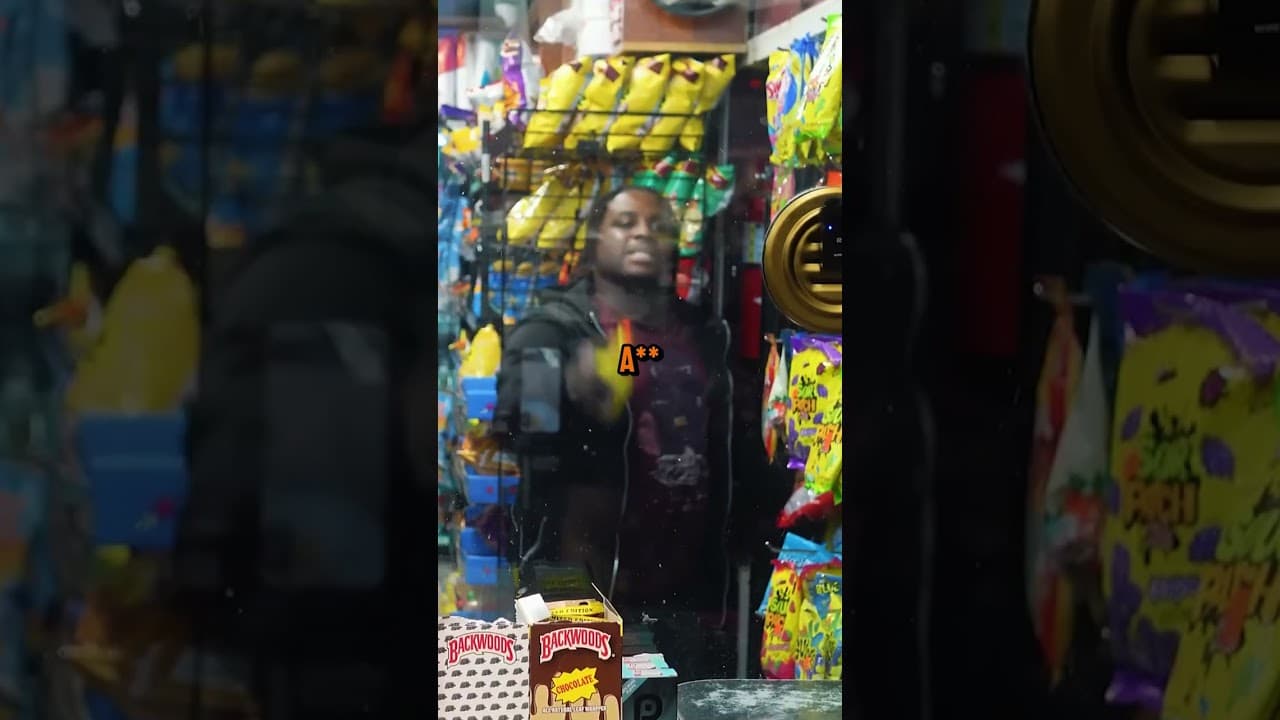 Angry Bully Demands Free Items From The Store @khalidattaf