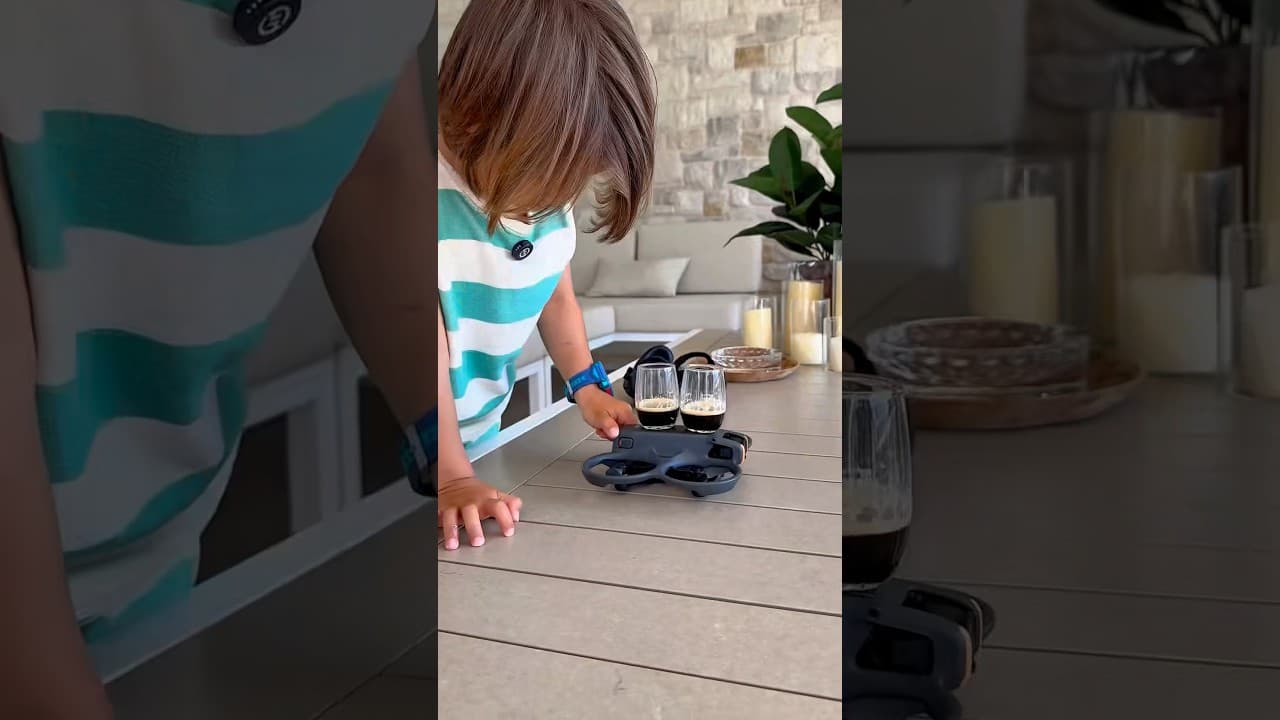 Refresco Entregado Con Un Dron 😲