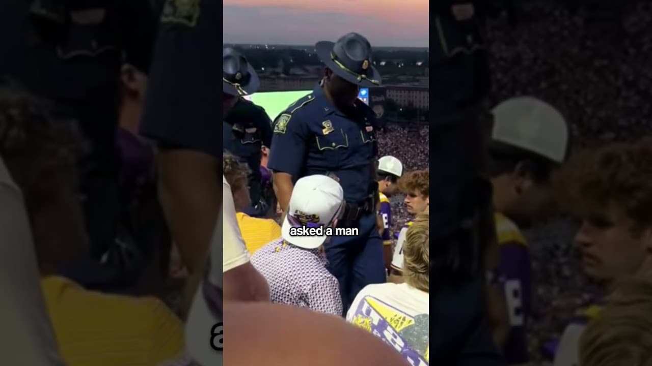 Sheriff Catches Fugitive at Football Match