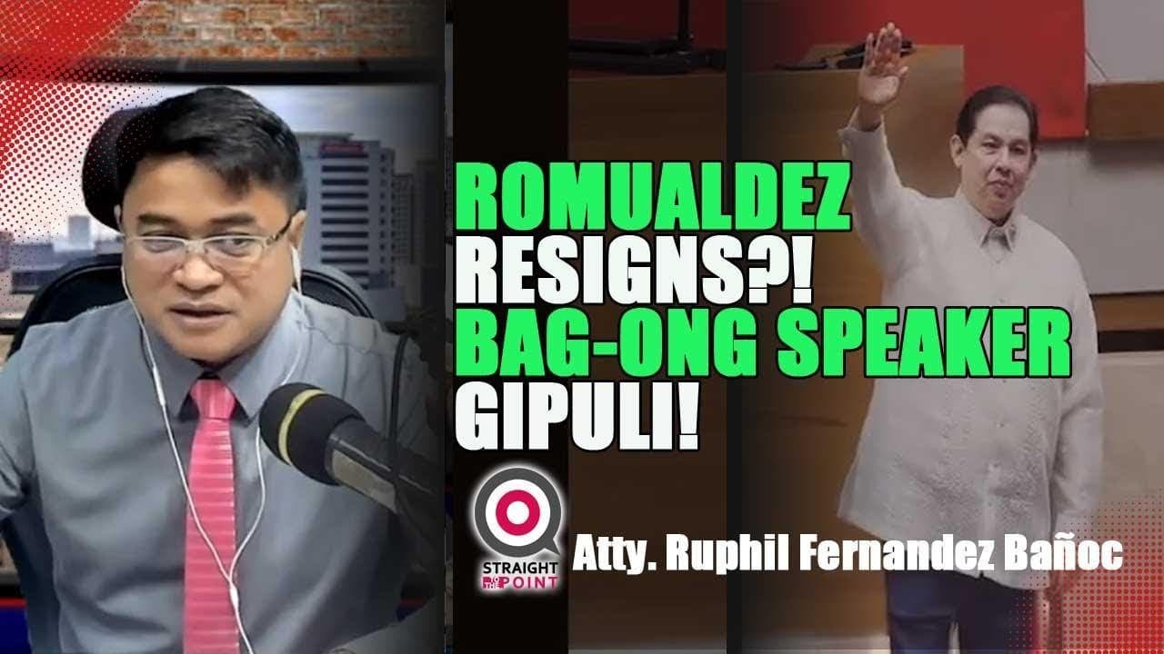 👉 SHOCKING! Martin Romualdez Niresign Bilang House Speaker | Bag-ong Gipuli, Dagkong Isyu Nabunyag!